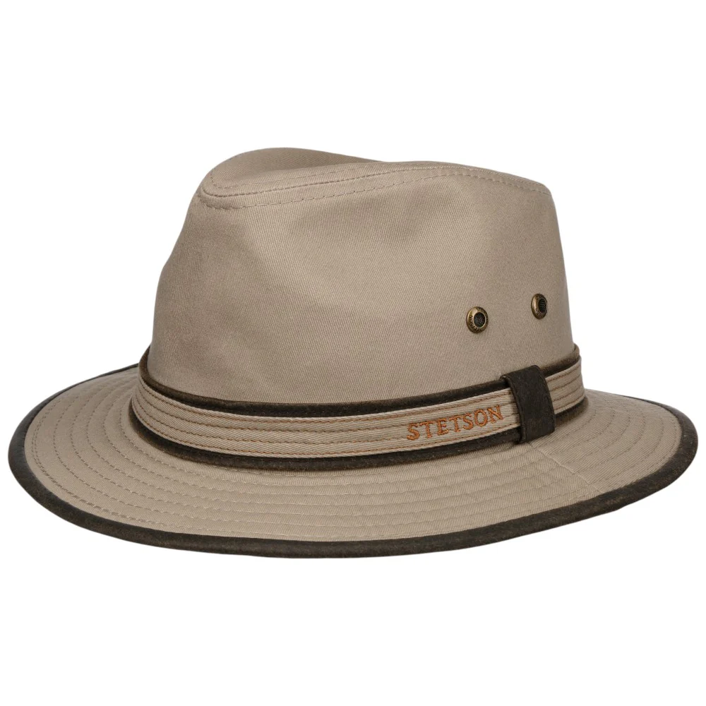Stetson Ava Cotton Traveller Sommerhat - Beige