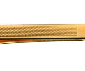Masonic Engraved & Barley Design Gold Plate Tie Slide