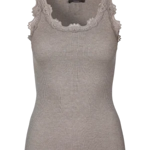 133461 | Rosemunde - Silk Top Brun