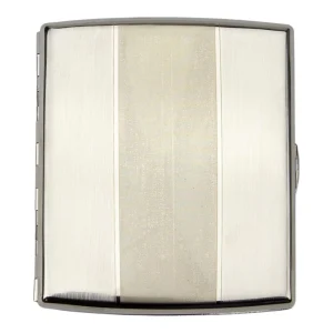 JC Brushed Transverse Cigaret Etui til 20 King Size